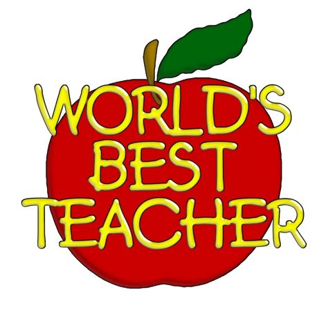 worlds best teacher ever clipart 10 free Cliparts | Download images on ...