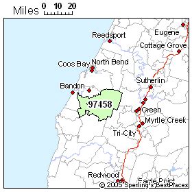 Rankings in Zip 97458 (Myrtle Point, OR)