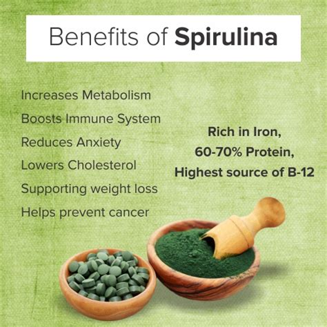 Spirulina: Benefits And Uses