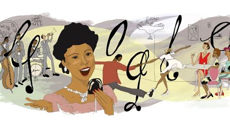 Google Doodle celebrates 122 birthday of scat singer Adelaide Hall to ...