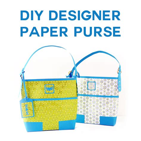 DIY Designer Paper Purse Makes a Gorgeous Gift Bag! - Jennifer Maker