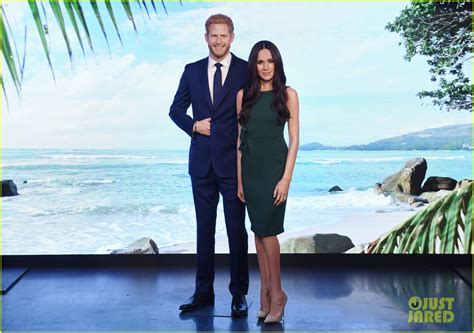 Meghan Markle's Wax Figure Revealed, Placed Next to Prince Harry Wax ...