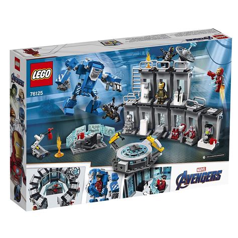 LEGO ตัวต่อเสริมทักษะ Marvel Avengers End Game Iron Man : Hall of Armor ...