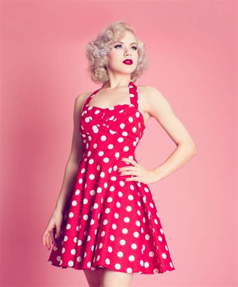 Red Polka Dot Dress Picture Collection | DressedUpGirl.com