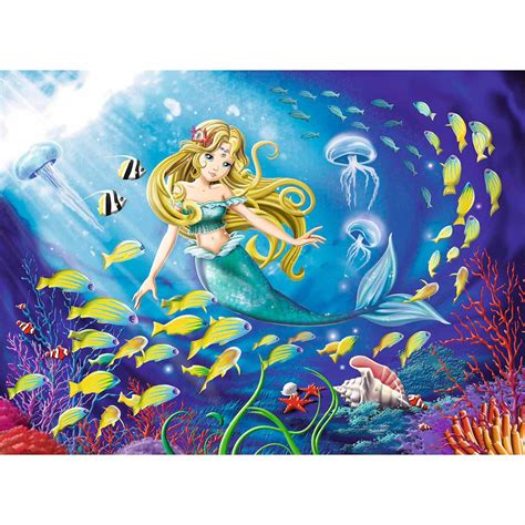 Little Mermaid Puzzle, 100 Pieces - Walmart.com