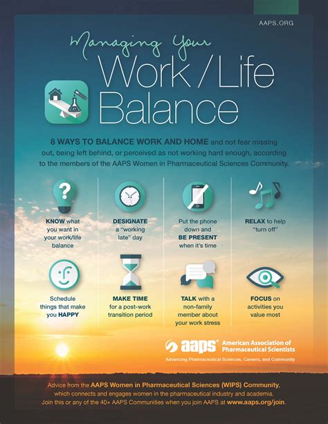 Managing Your Work/Life Balance - AAPS Newsmagazine