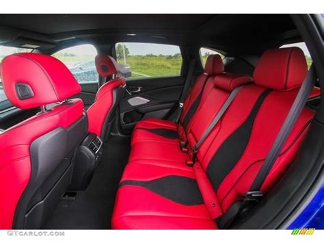 Red Interior 2020 Acura RDX A-Spec Photo #136094357 | GTCarLot.com