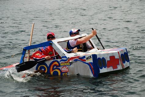 Cardboard Boat Race July 16th!!! - Oakland County Lakefront home for ...