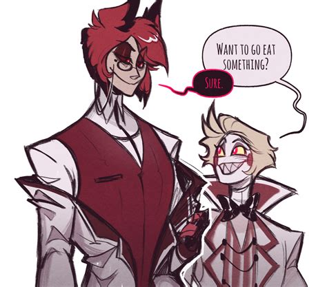 #alastor x lucifer on Tumblr