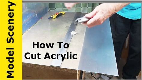 Cut Acrylic Sheet | Model Scenery Tutorials