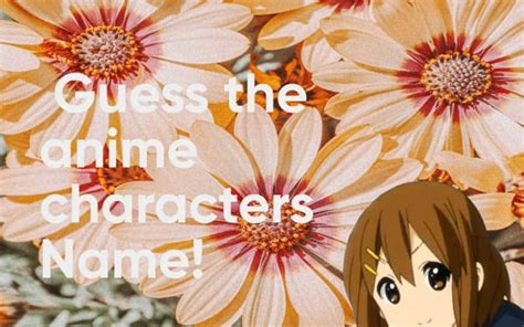 Guess The Anime Characters Name! - Test | Quotev