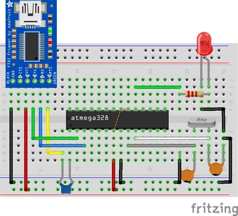 Programming Atmega328p Microcontroller with Arduino IDE - Electronics ...