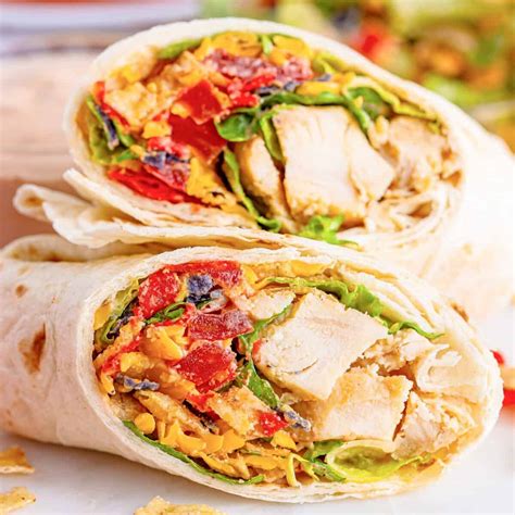 Southwest Hen Wraps - The Nation Cook dinner - Tasty Made Simple