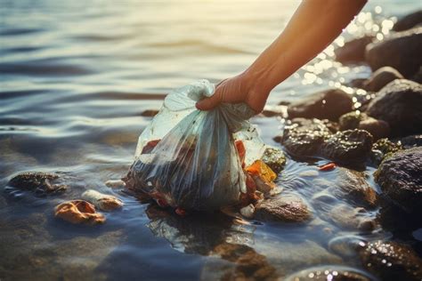 Plastic bags adult sea pollution. | Free Photo - rawpixel