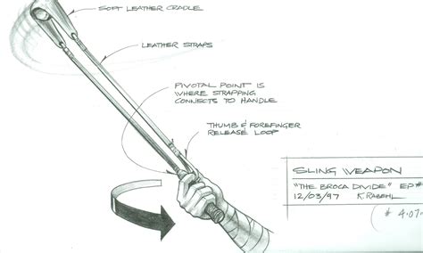 "The Broca Divide" - Sling weapon design : r/Stargate