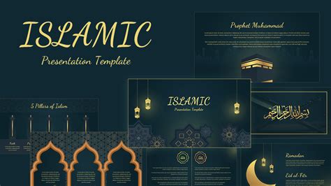 Free Islamic Theme Template PowerPoint & Google Slides