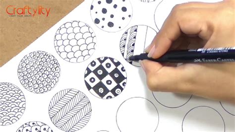 Doodle Patterns | 20 Doodle Patterns Part 1 | Zentangle Patterns ...