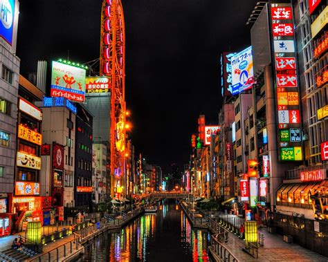 Free download Osaka Cityscape Japan Wallpaper 38844 [1920x1080] for ...