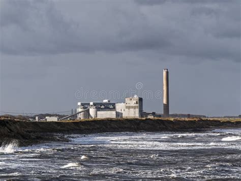 Lynemouth Power Station on the Northumberland Coast, UK Editorial Image ...