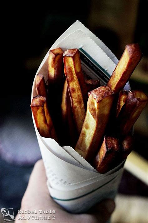 White Sweet Potato Fries | Recipe | Sweet potato fries, Food, Fries