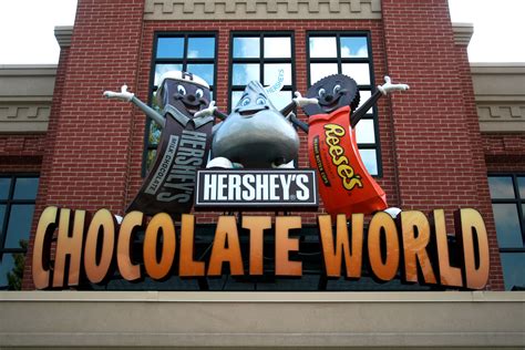 Hershey Chocolate World Logo