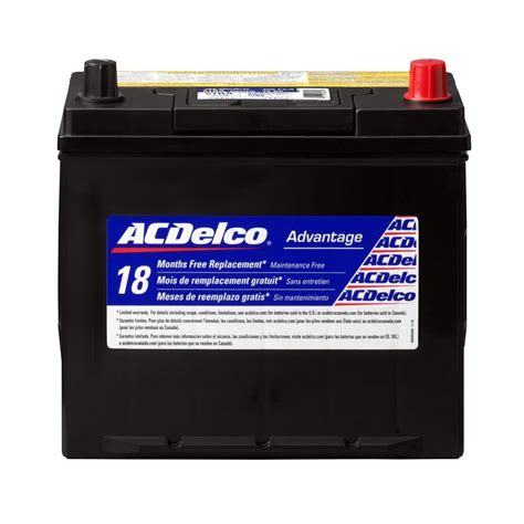 ACDelco Advantage Battery 51RS Group Size 51R 460 CCA