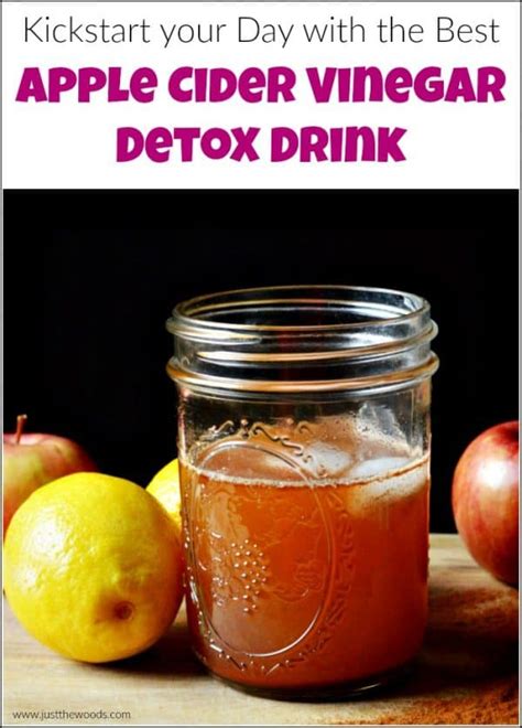 The Best Apple Cider Vinegar Detox Drink Made with Honey