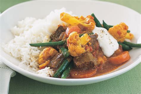 Beef and vegetable curry | Recipe Cart