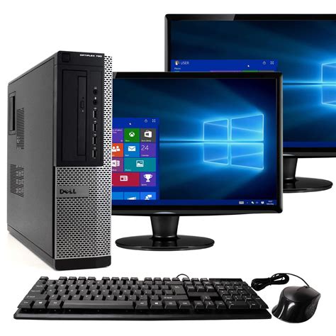 DELL Optiplex 790 Desktop Computer PC, Intel Dual-Core i3, 160GB HDD ...