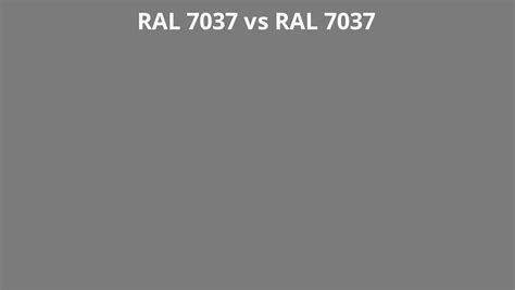 RAL 7037 vs 7037 | RAL colour chart UK