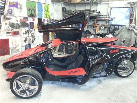 Visit our garage | T-Rex Reverse Trike | Reverse trike, Trike, Trike ...