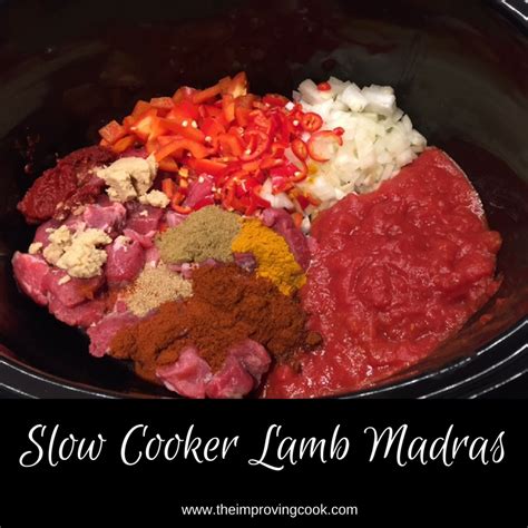 Slow Cooker Lamb Madras