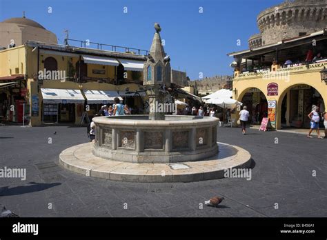 Rhodes old town Stock Photo - Alamy