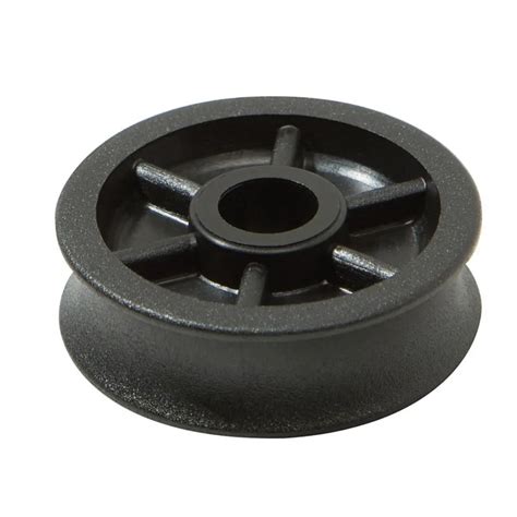 Black Nylon Plastic Pulley Wheel Sheave | Wire Rope Shop