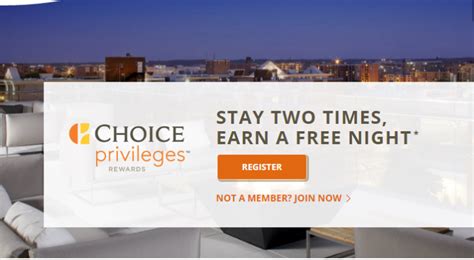 Earn Free Night on 2 stays with Choice Hotels