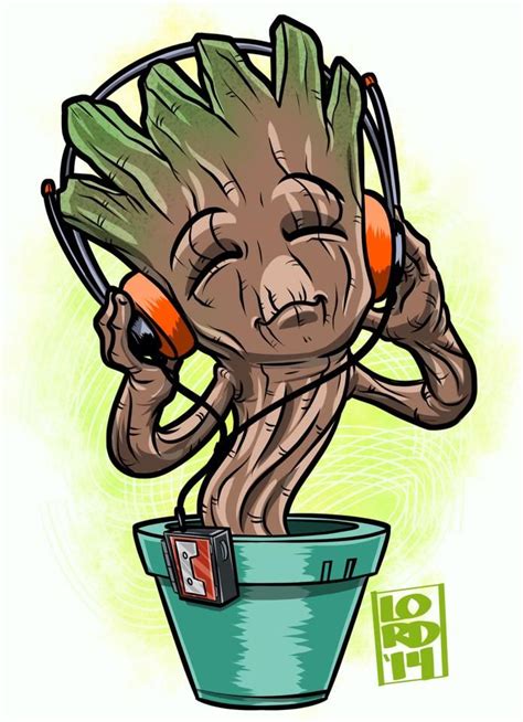 (guardians of the galaxy) baby groot dancing | Marvel cartoons, Marvel ...