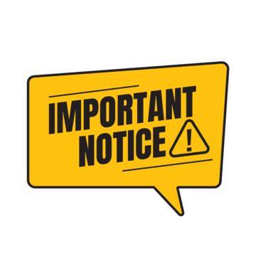 Notice Sign Vector Art PNG Images | Free Download On Pngtree