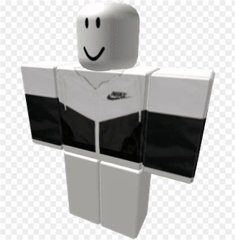 black and white nike jacket ???? - burger king de roblox PNG image with ...