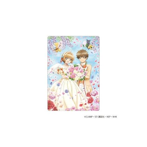 Character Clear Case "Cardcaptor Sakura Clear Card" 01 Newly Drawn Visual