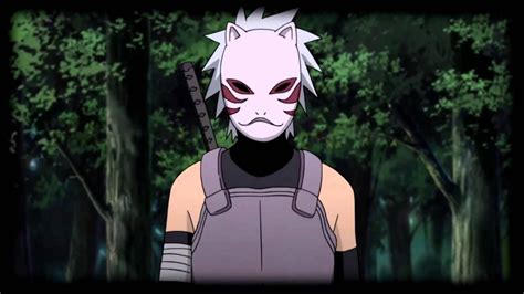 Kakashi Wearing Anbu Mask