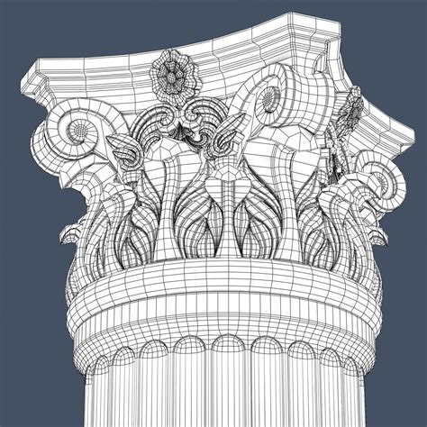 Corinthian Columns Drawing at GetDrawings | Free download