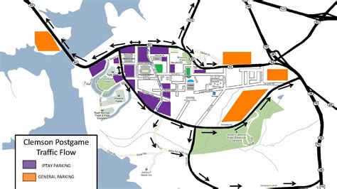 New parking, traffic rules for Clemson football games