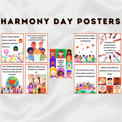 Harmony Day Posters Harmony Week Display Wall Decor - Etsy