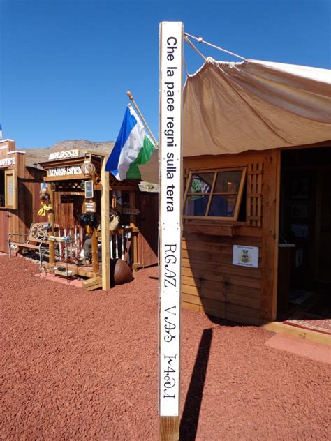 Republic of Molossia - The Peace Pole