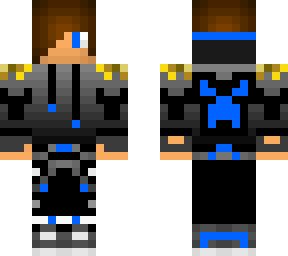 Blue Gamer Boy | Minecraft Skins