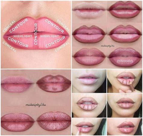 How To Make Lip Contouring Instructions #beauty #makeup # ...