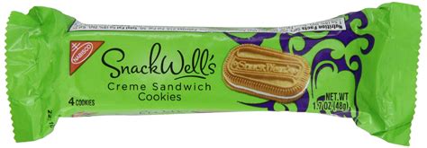 Snackwell's Vanilla Creme Sandwich Cookies (1.7-Ounce), 4-Count Single ...