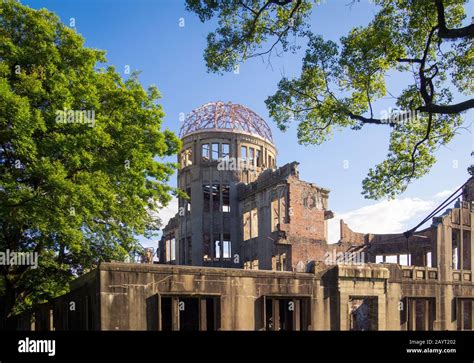 The Hiroshima Peace Memorial (Genbaku Dome, Atomic Bomb Dome or A-Bomb ...