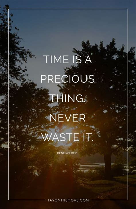 Wednesday Wisdom – Time is a precious thing… | Dont waste time quotes ...