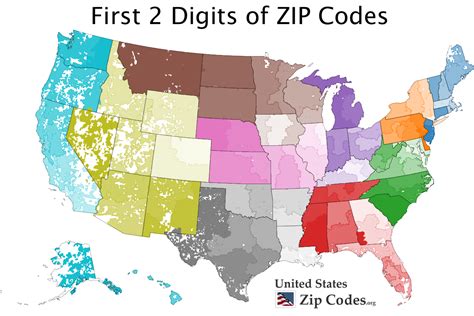 Free ZIP code map, zip code lookup, and zip code list